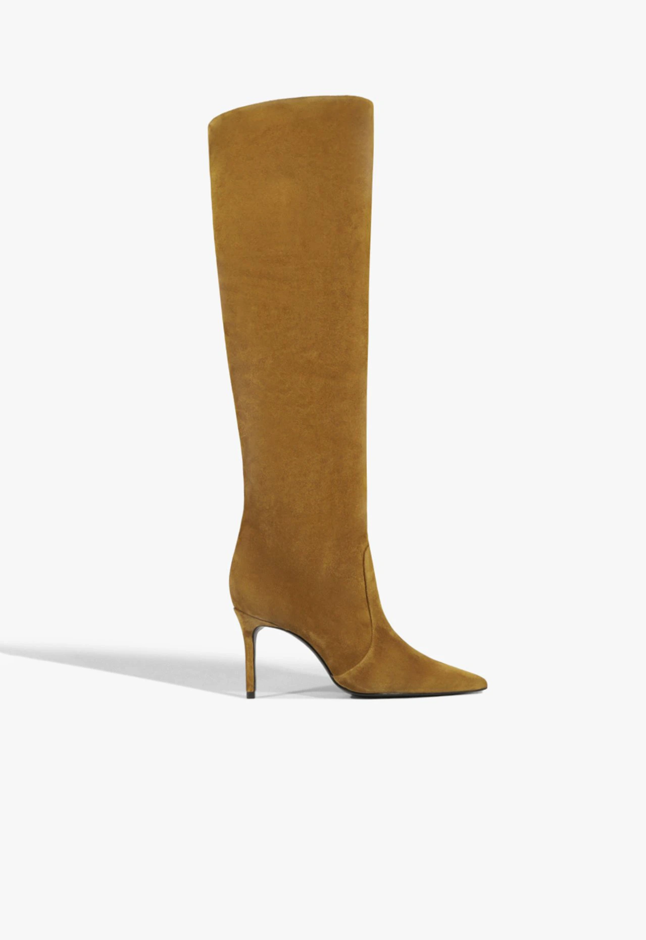 Bota Siena Over the Knee Couro Verde Oliva