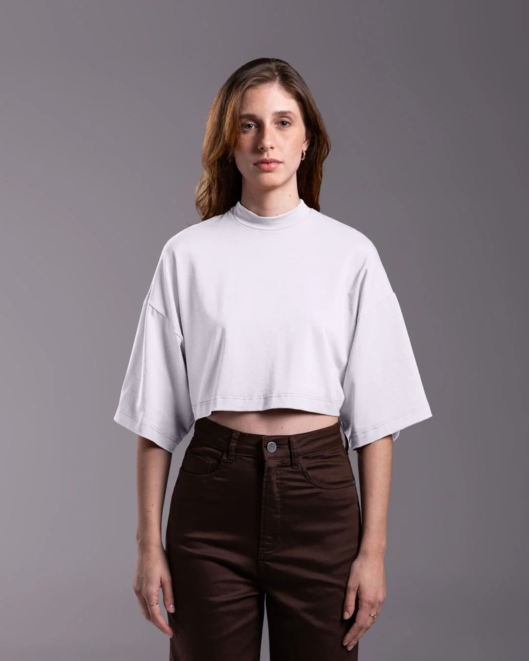 Tech T-Shirt Cotton Anti Odor Boxy Feminina - BASICAMENTE