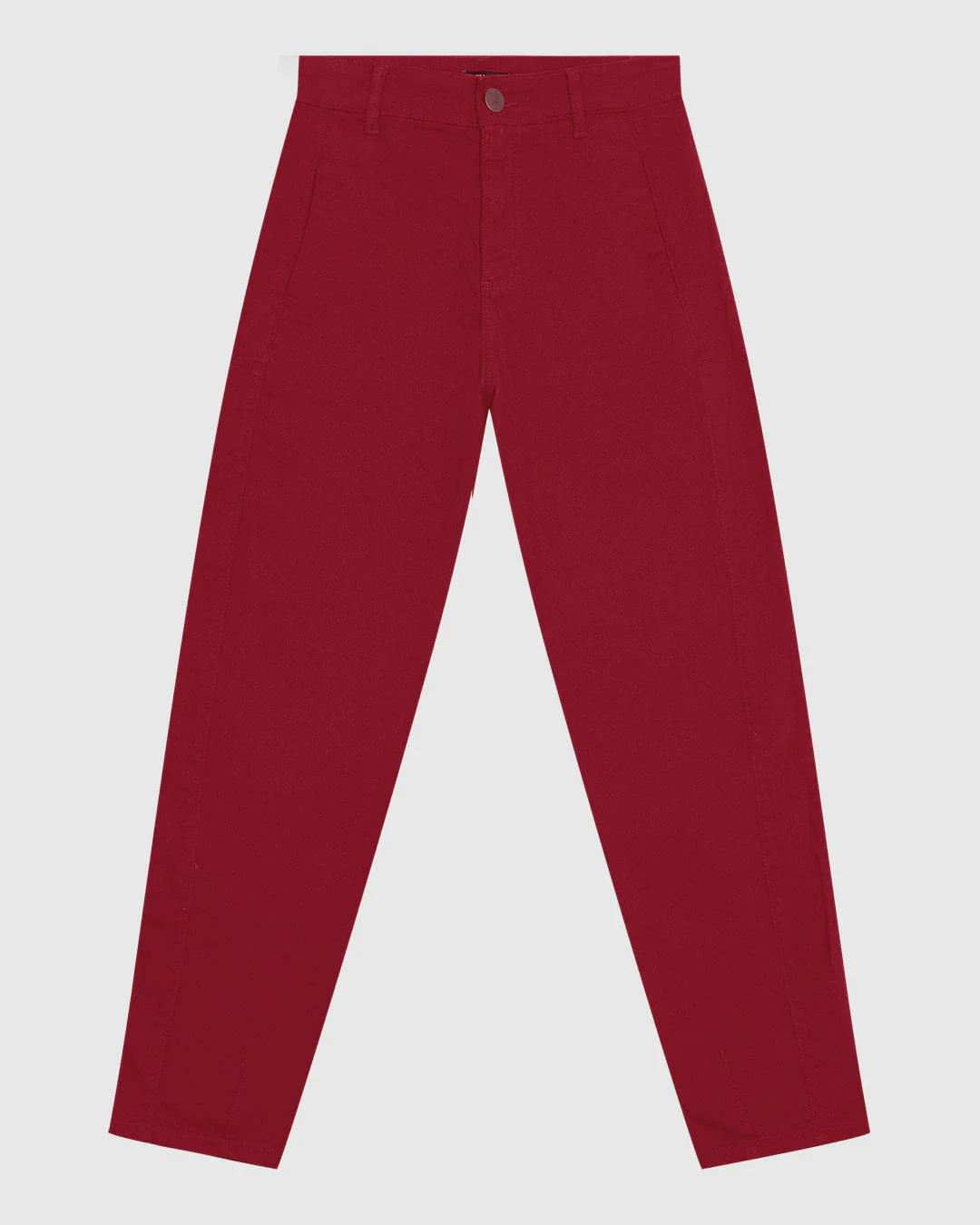 Calça Feminina Slouchy Em Sarja Com Elastano - ENFIM