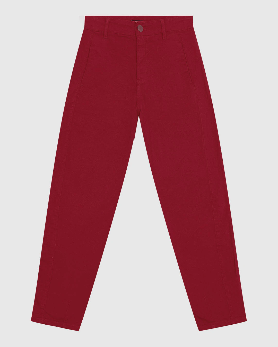 Calça Feminina Slouchy Em Sarja Com Elastano - ENFIM