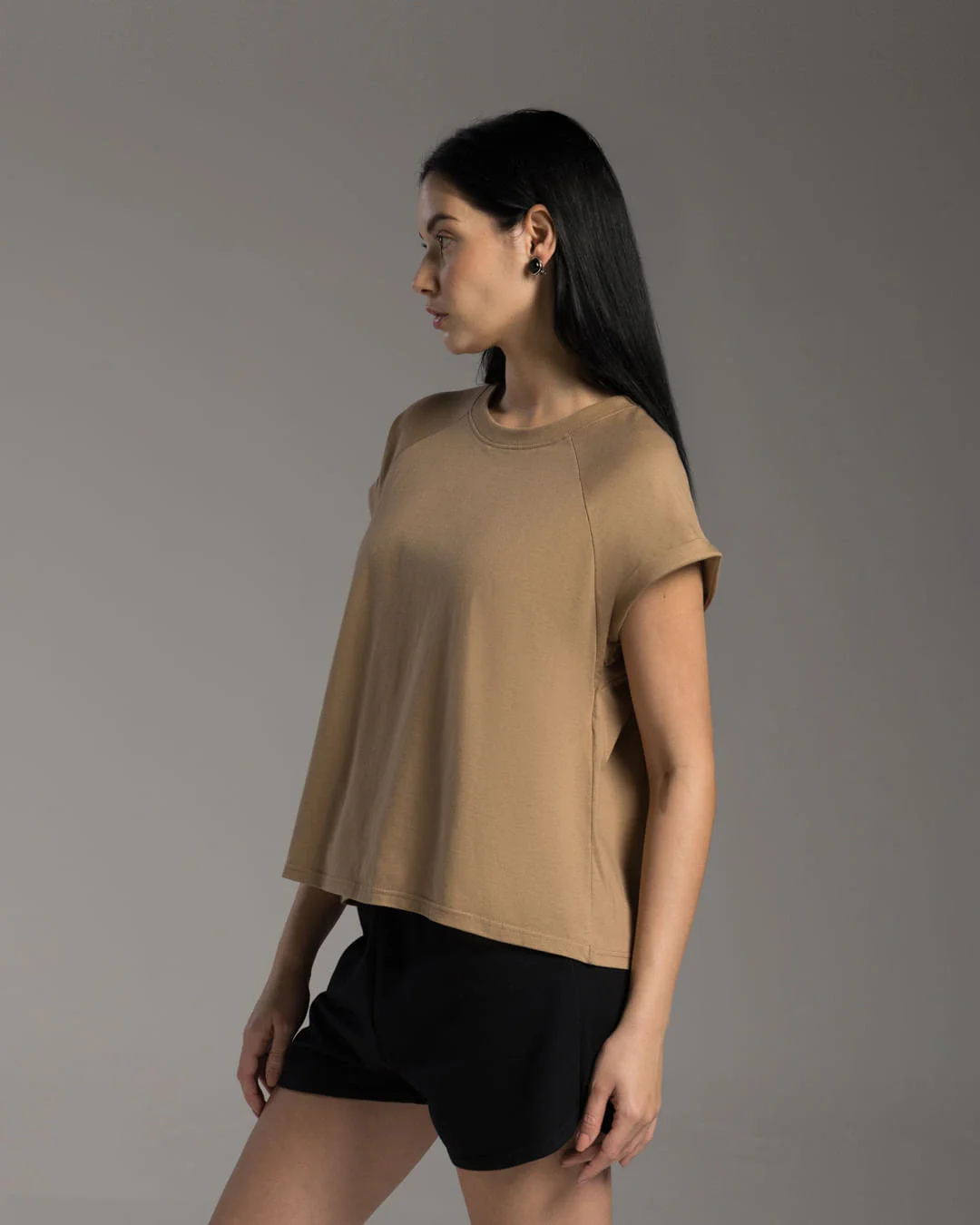 Tech T-Shirt Anti Odor Raglan Feminina - BASICAMENTE