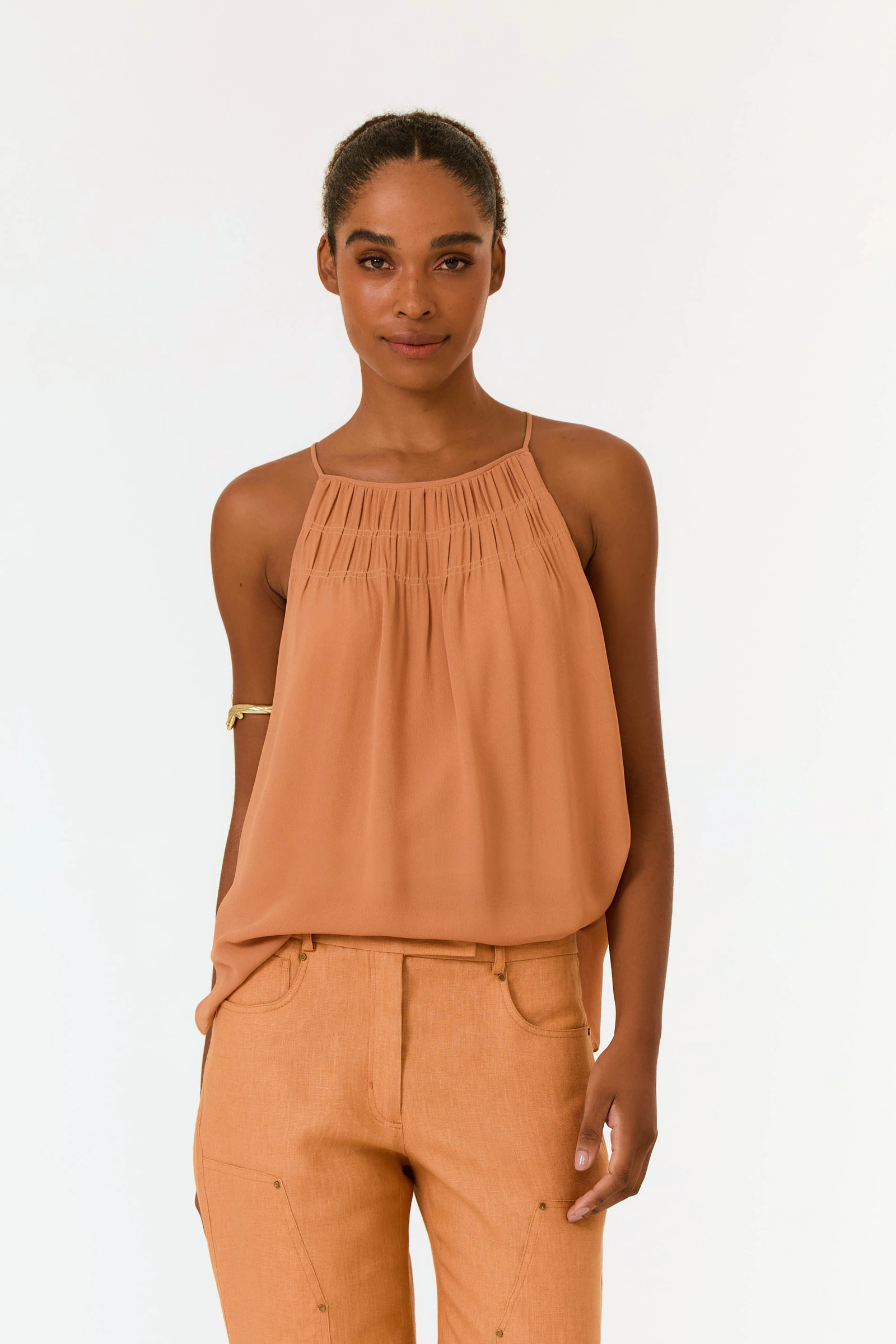 Blusa Alça Ggt Pespontos