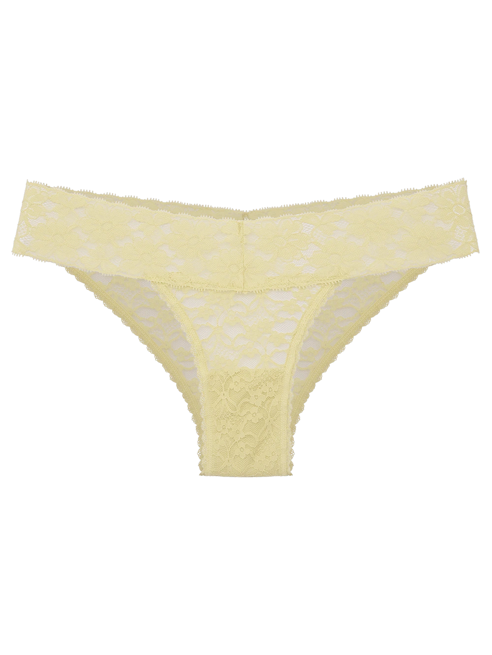 Calcinha Biquíni Renda Sweet Lace Amarelo