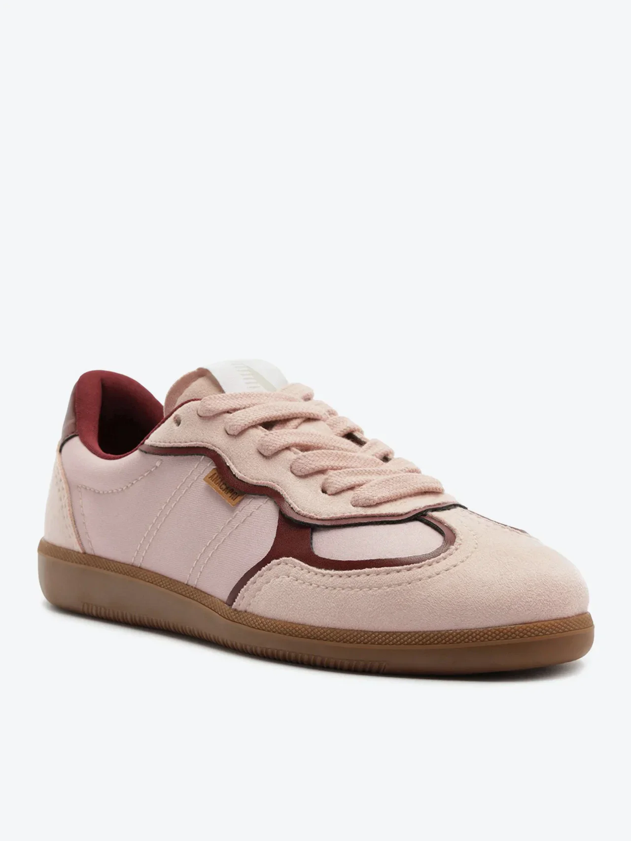 Tênis A25 Rosa Claro e Vermelho
