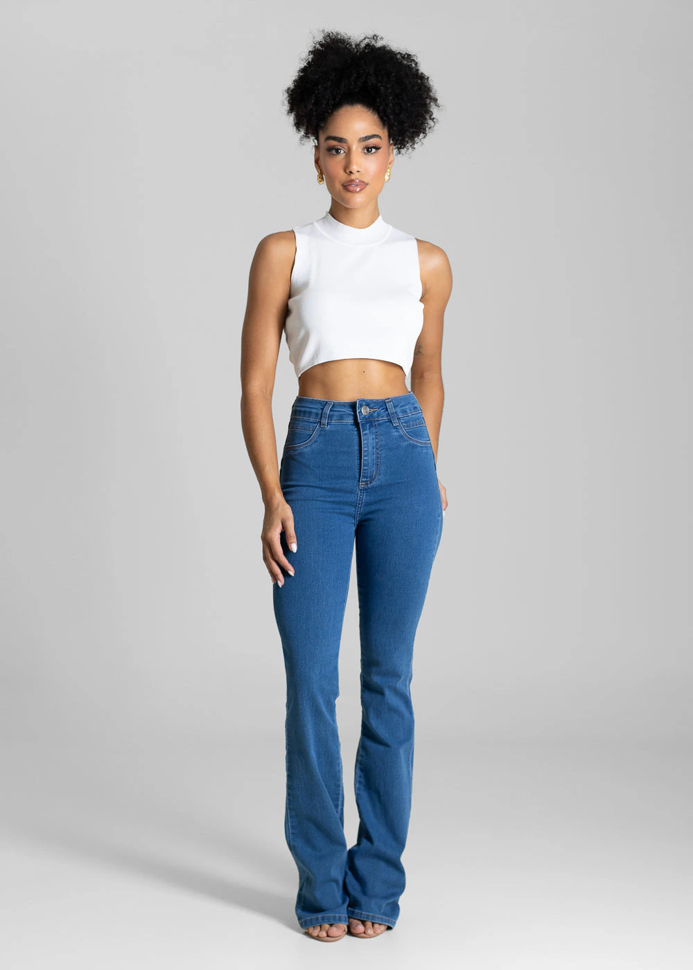 Calça Jeans Sawary Levanta Bumbum - 284091 AZUL