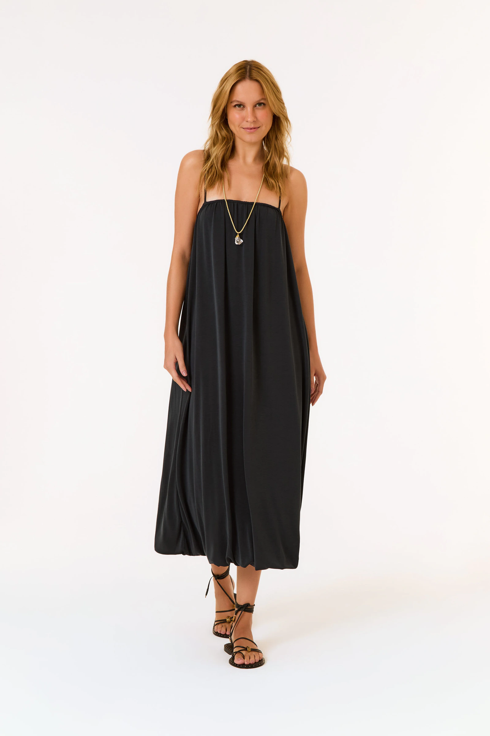 Vestido Midi Balonê