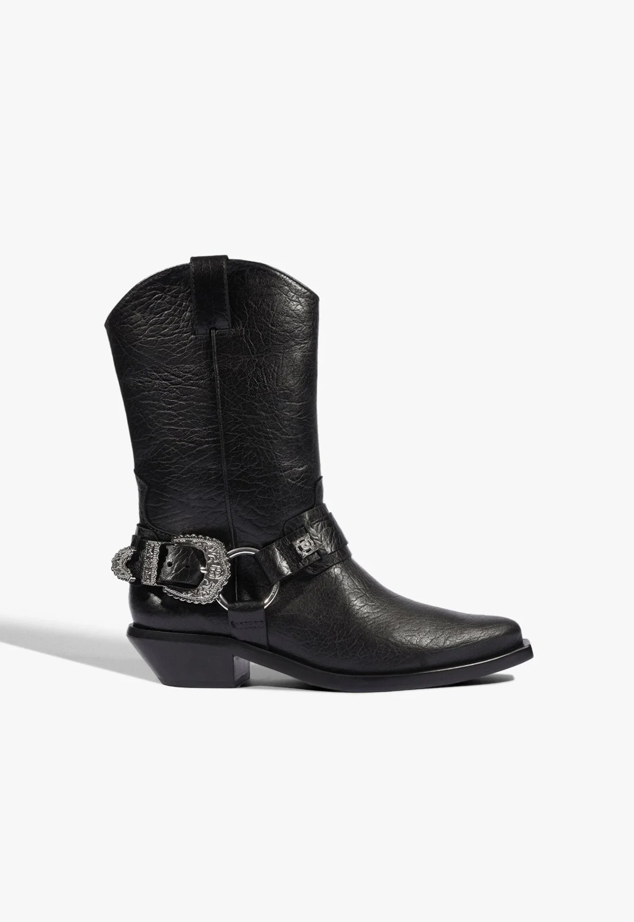 Bota Rarpher Tall Couro Preta