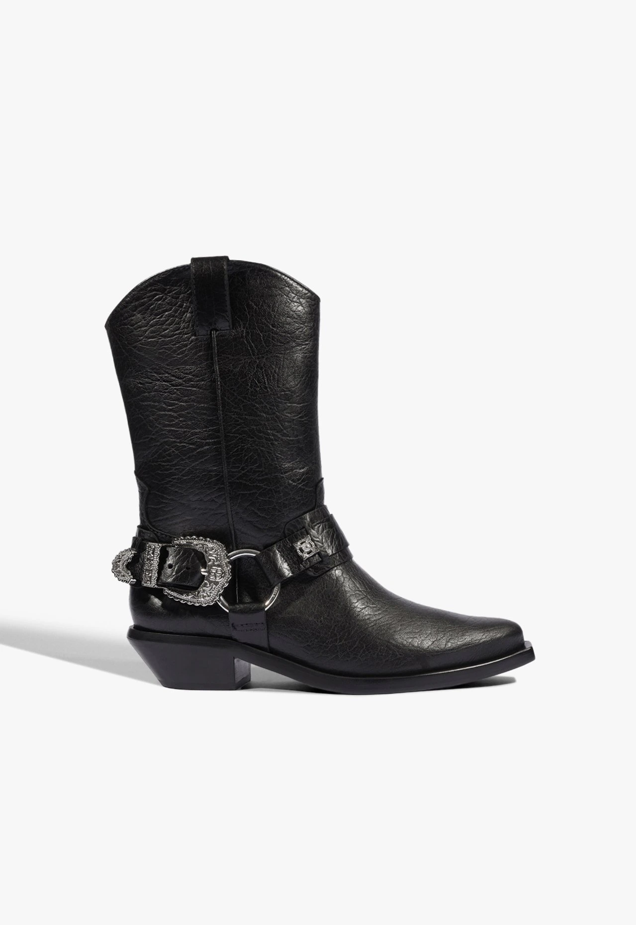 Bota Rarpher Tall Couro Preta