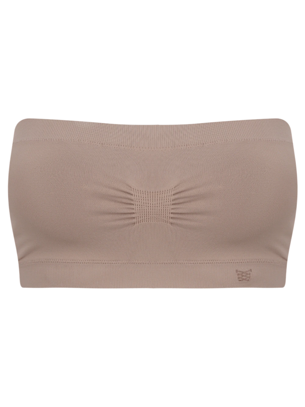 Top Faixa Bojo Removível Sem Costura Seamless Slim Macadamia