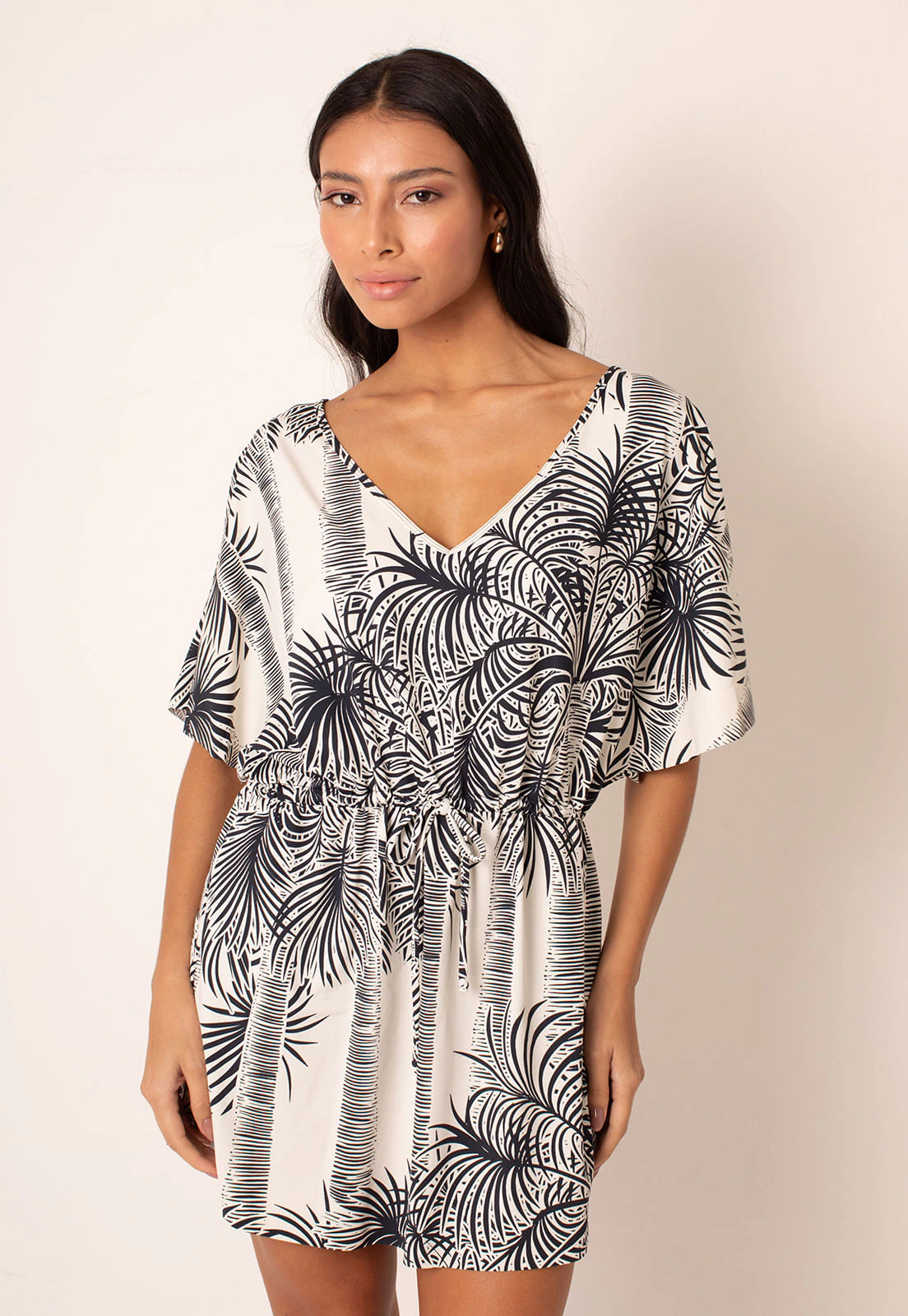 Vestido Fluxy Amplo Com Amarração - Veredas