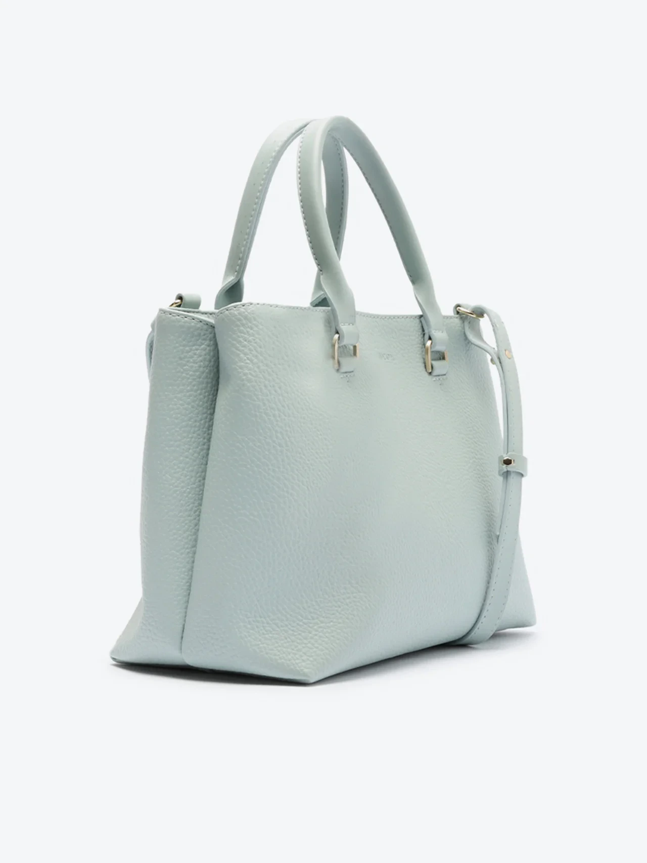 Bolsa Tote Média Lisa Azul