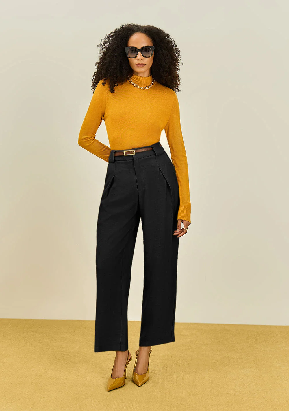 Calça Maria.Valentina Reta Alta Preto