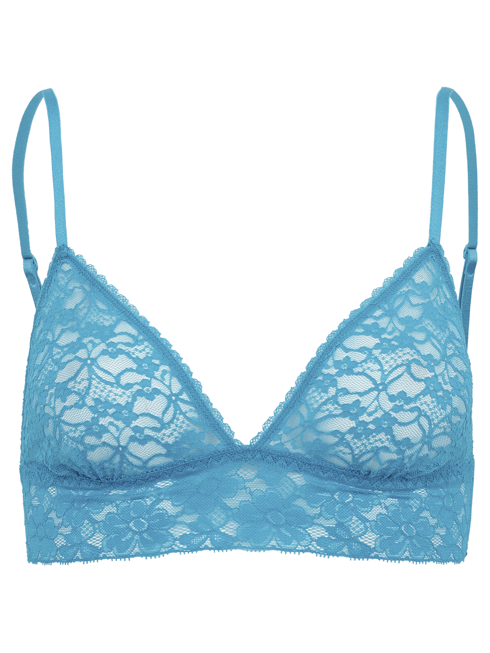 Sutiã Triângulo Renda Sweet Lace Azul Pop Sky