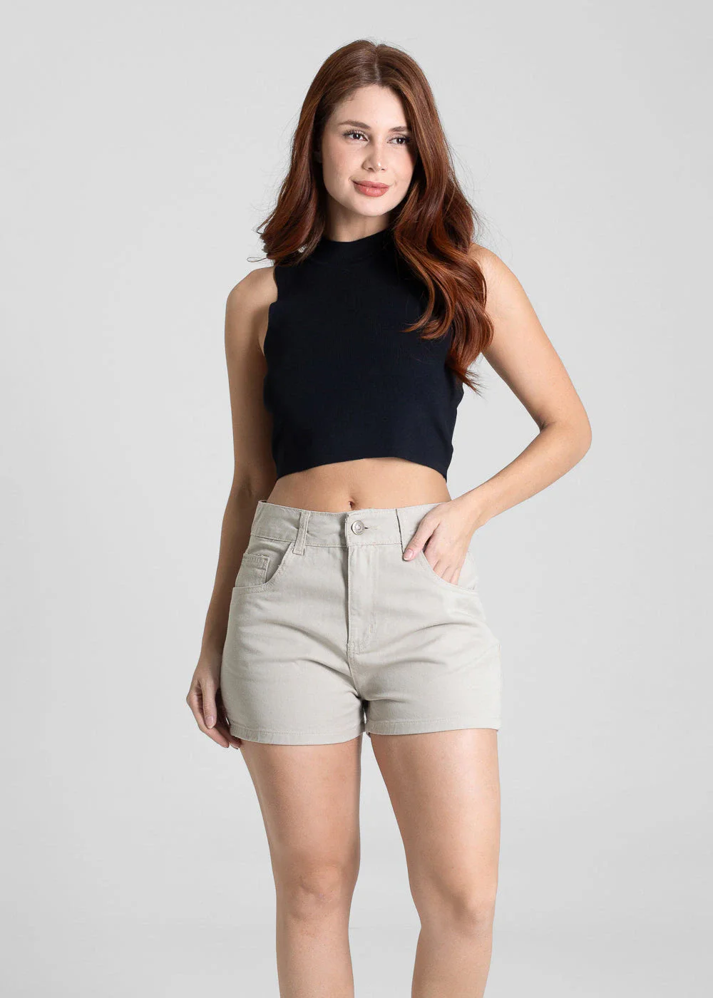 Shorts Sarja Sawary - 281869 BEGE