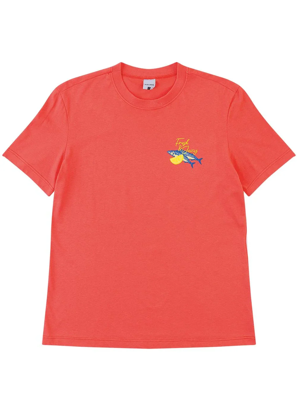 Malwee - Camiseta Ampla Sardine Coral