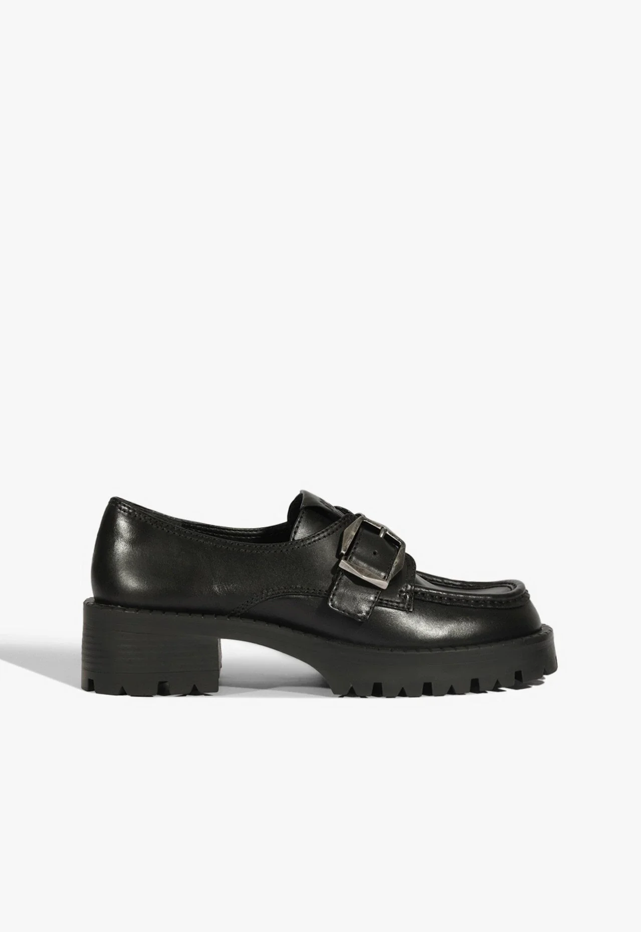 Mocassim Ramona Couro Preto