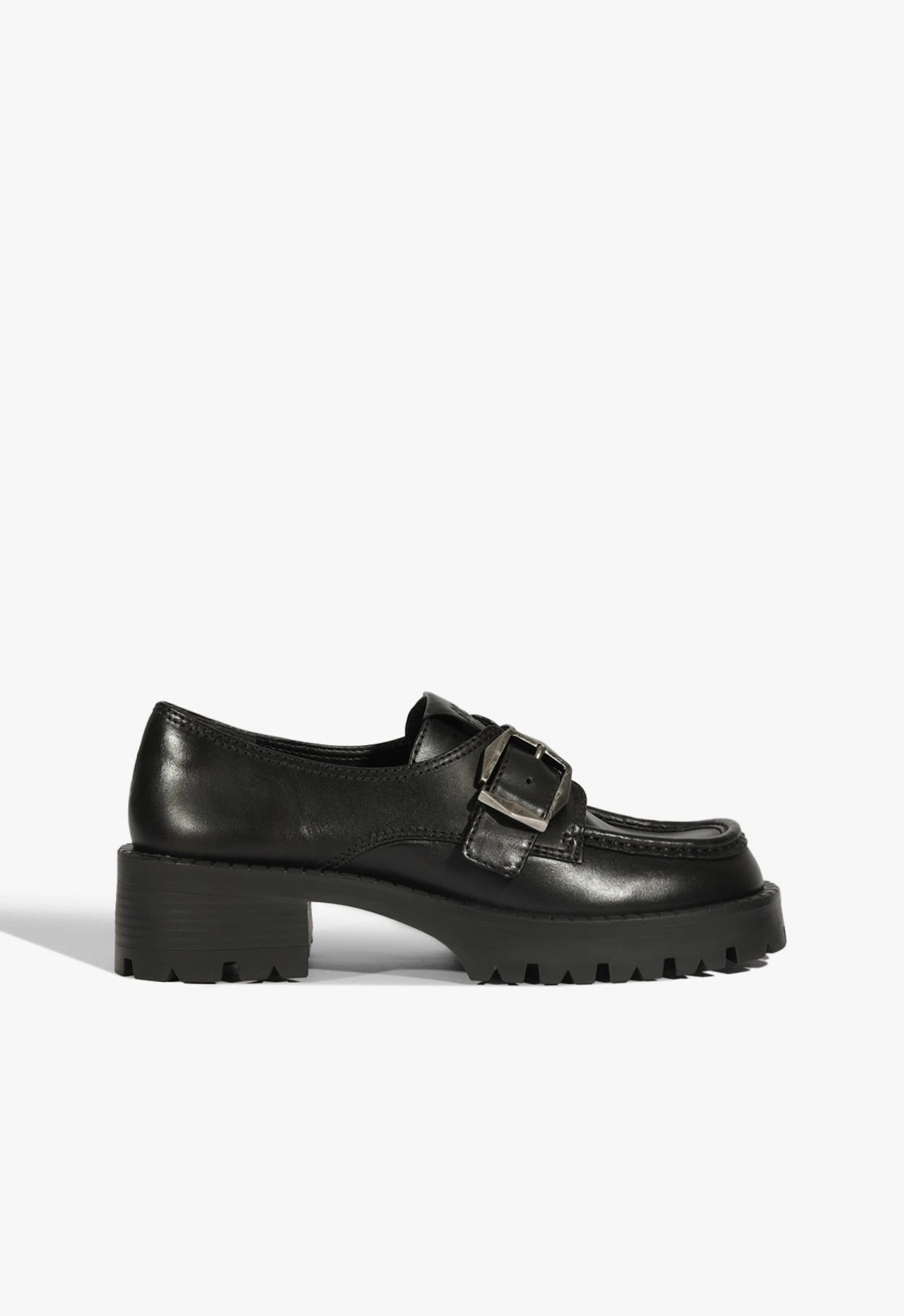 Mocassim Ramona Couro Preto