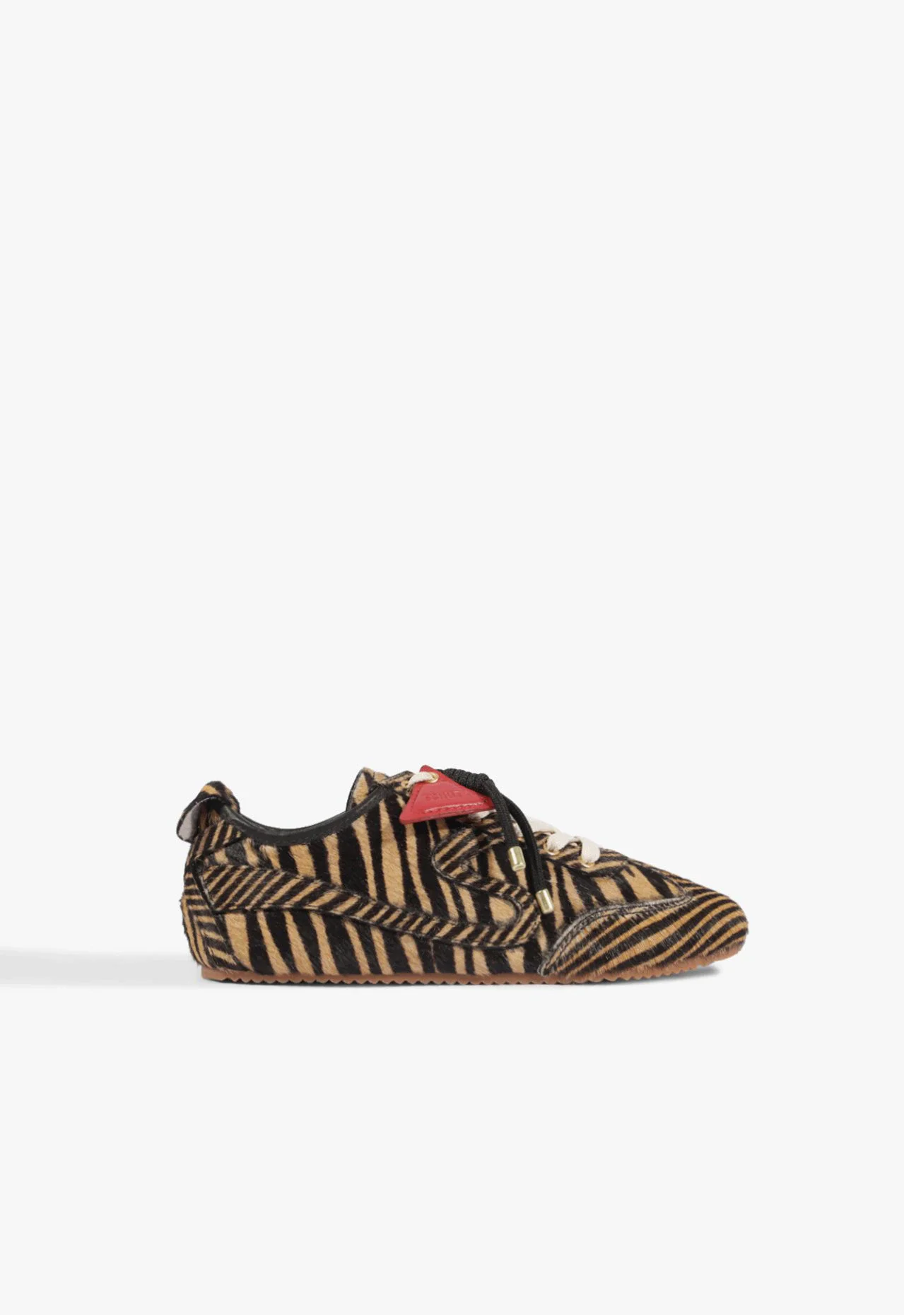 Tênis Sneaker Ravena Couro Animal Print