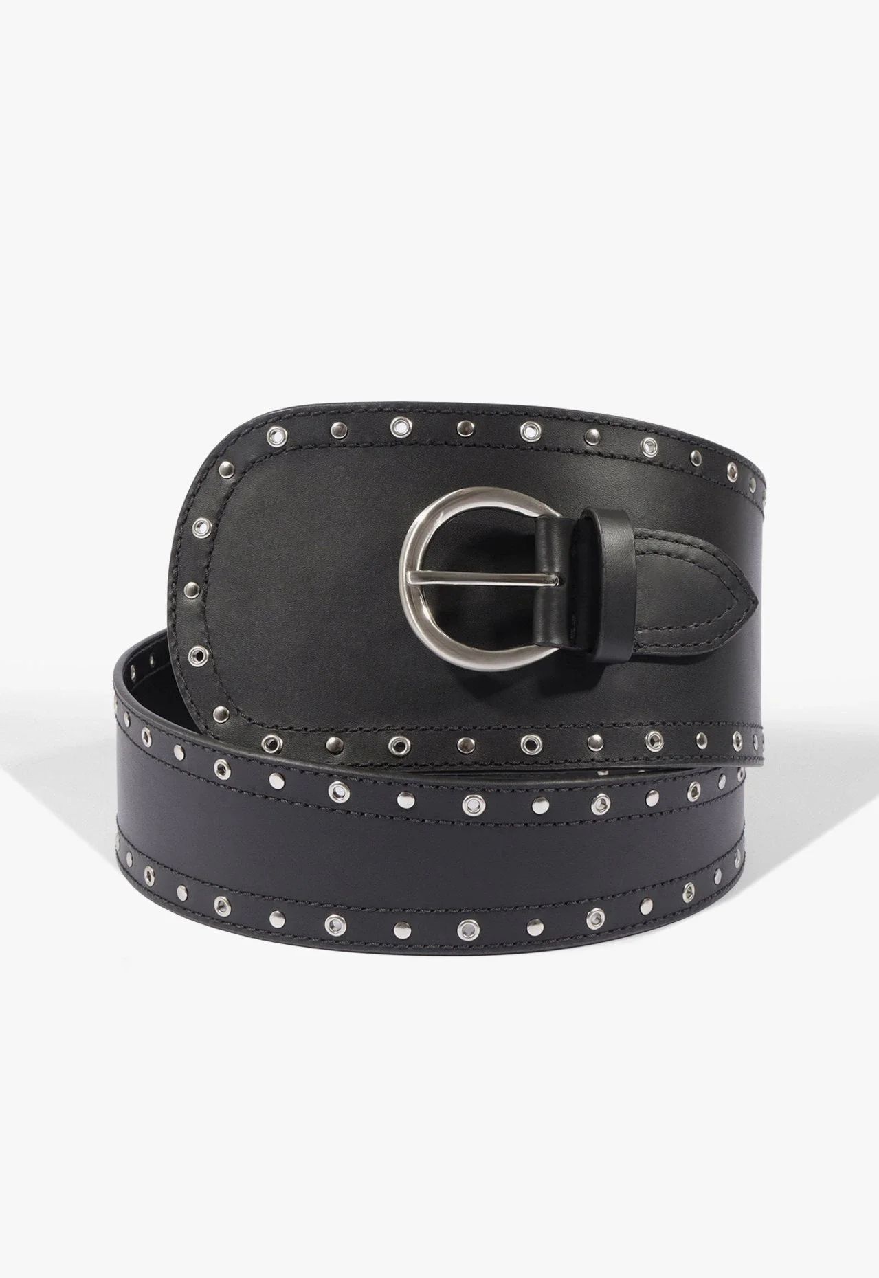 Cinto Scarlet Couro Preto