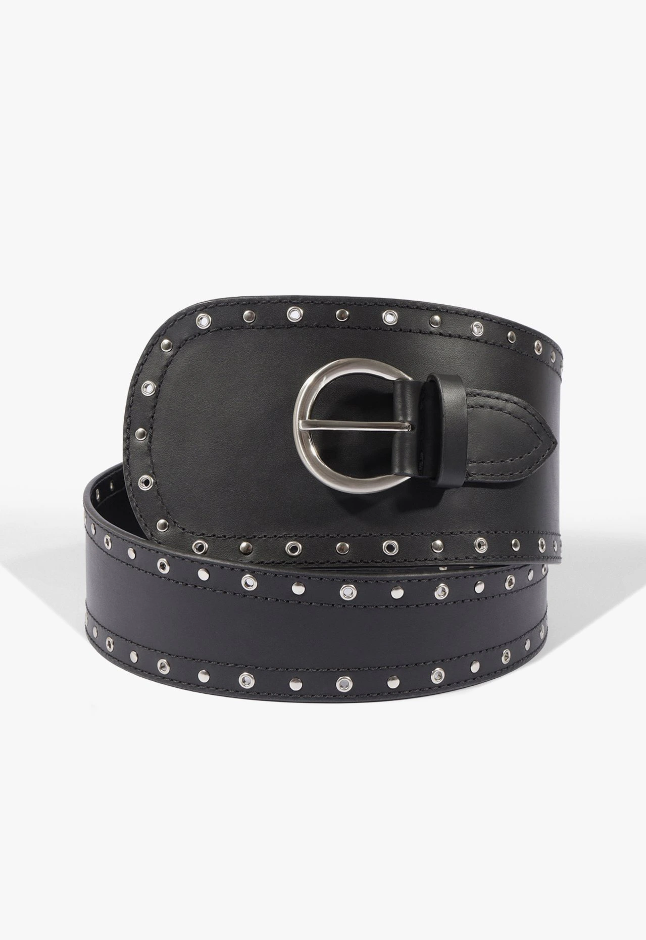 Cinto Scarlet Couro Preto