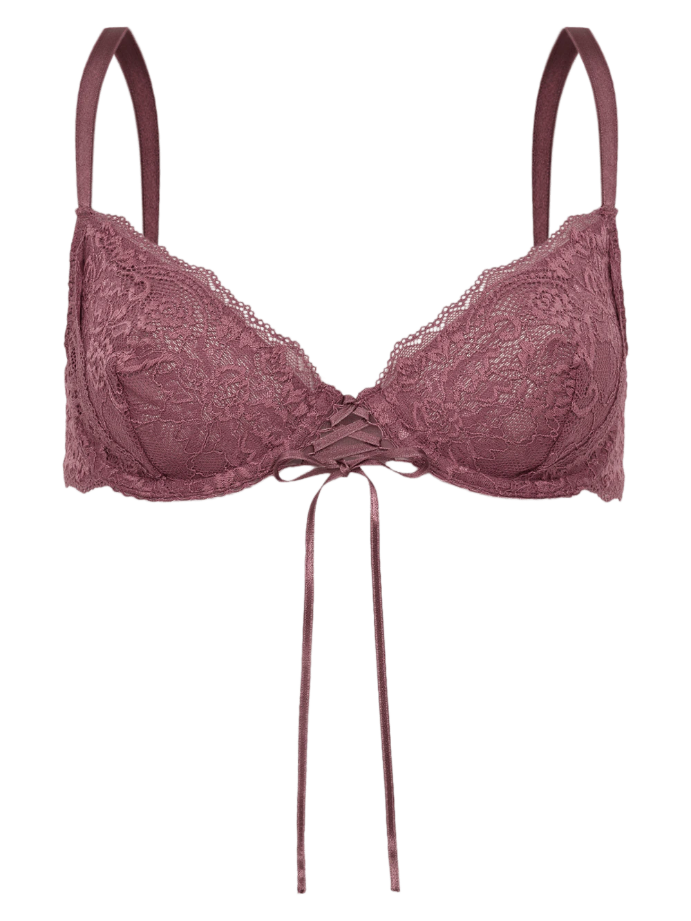 Sutiã Meia Taça Underwire Anne Rosa Madeira