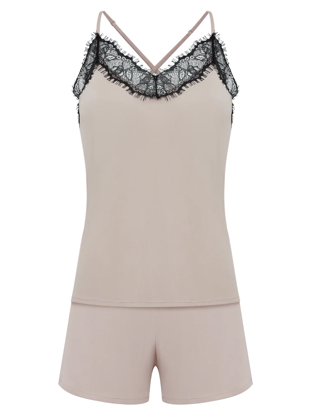 Shortdoll Liganete Renda Alala Rose
