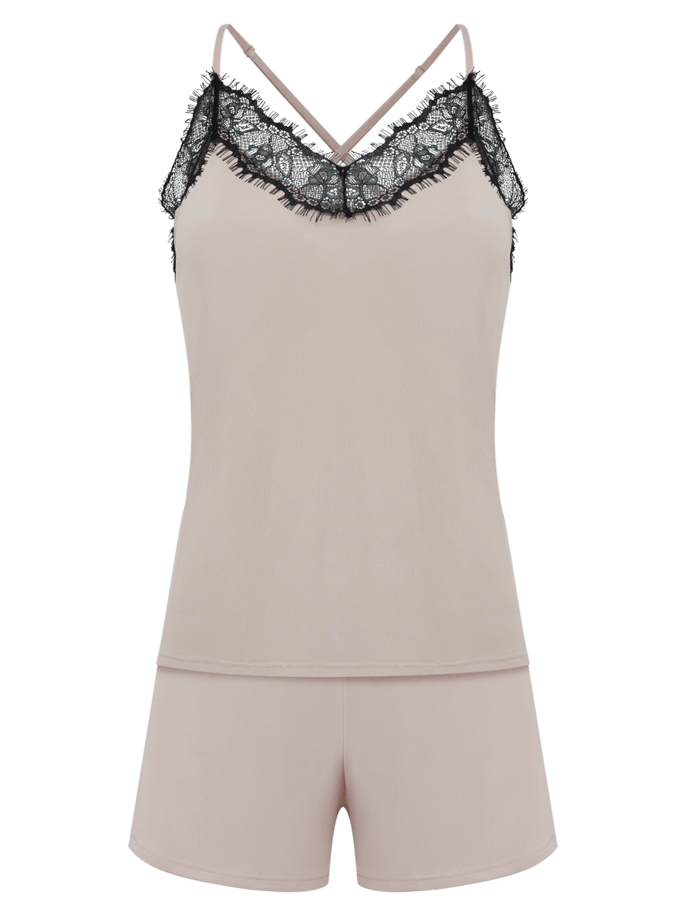 Shortdoll Liganete Renda Alala Rose