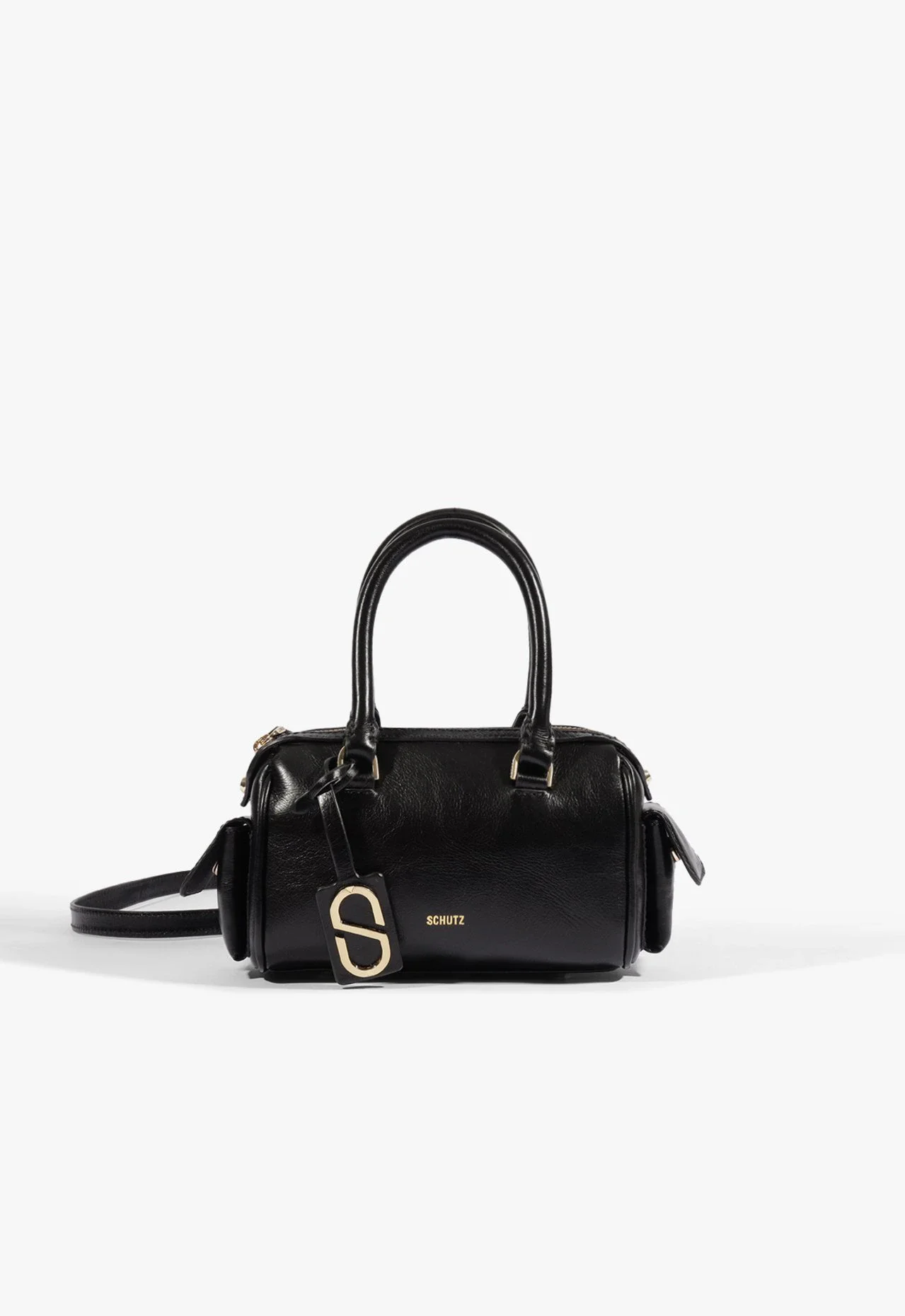 Bolsa Mini Bag Tay Couro Preto