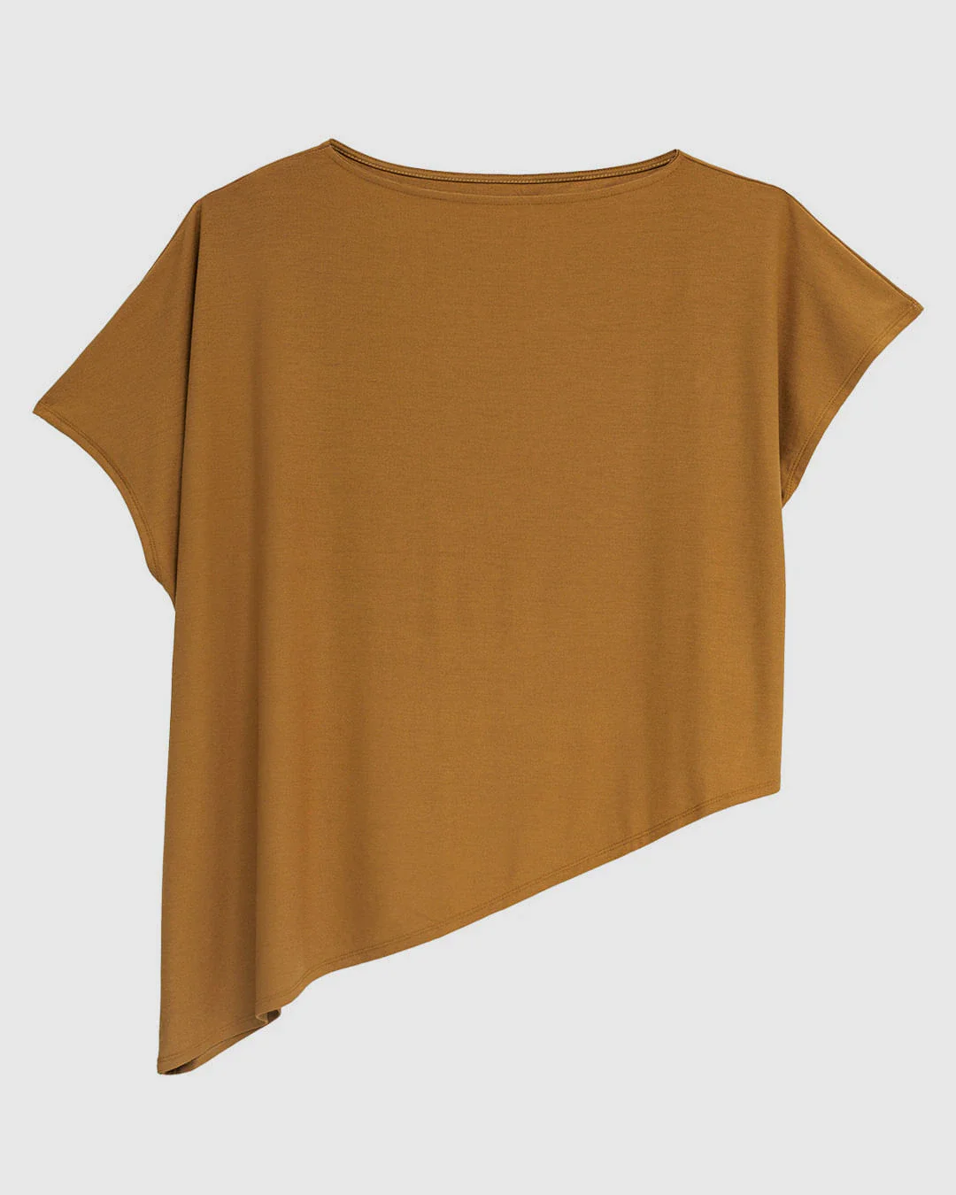 Blusa Oversized Feminina Assimétrica Malha Crepe - ENFIM