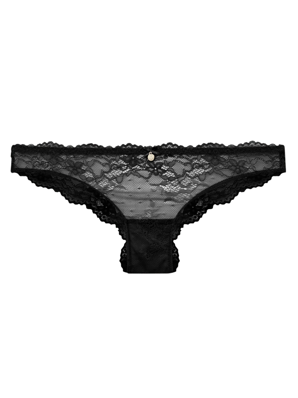 Calcinha Biquíni Renda Première Preto