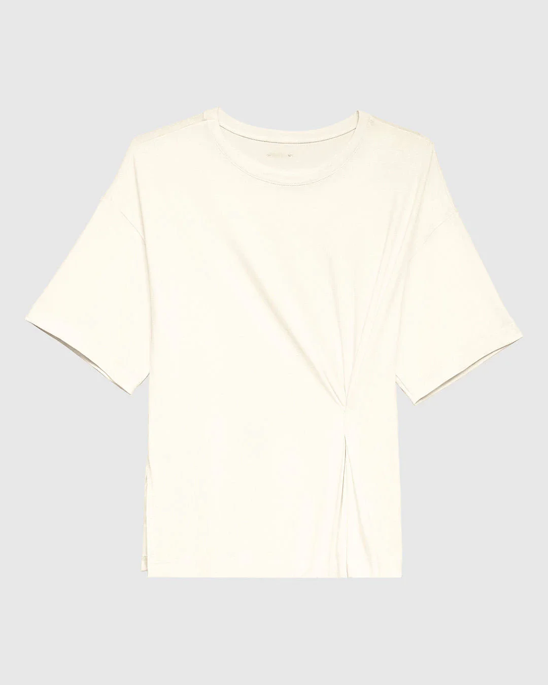 Blusa Feminina Ampla Detalhe Franzido Em Malha Viscose Stretch - ENFIM