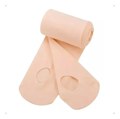 Meia Calça De Ballet Dancin Suplex Conversível Fio 80 Bale