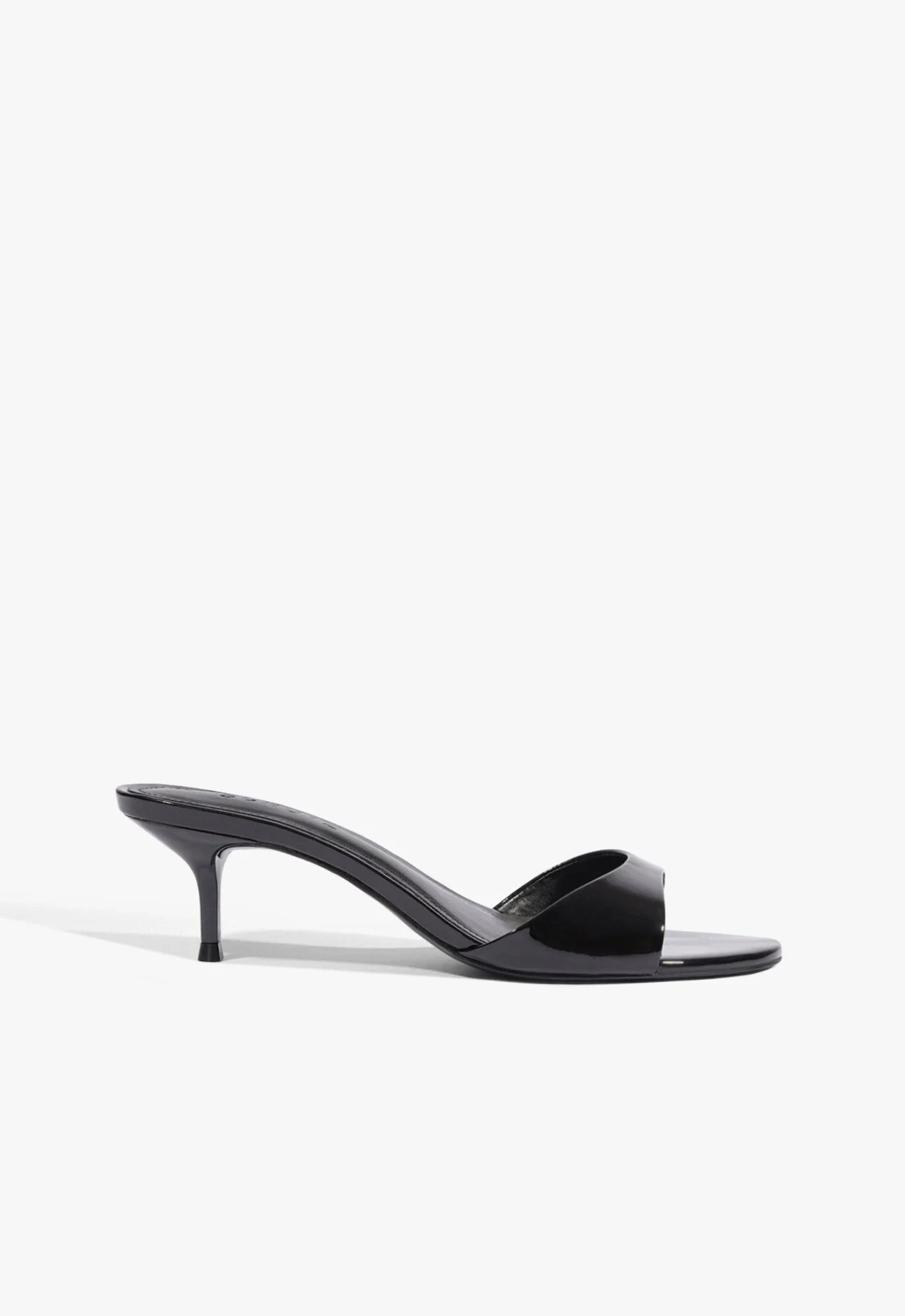Tamanco Mule Sally Couro Preto