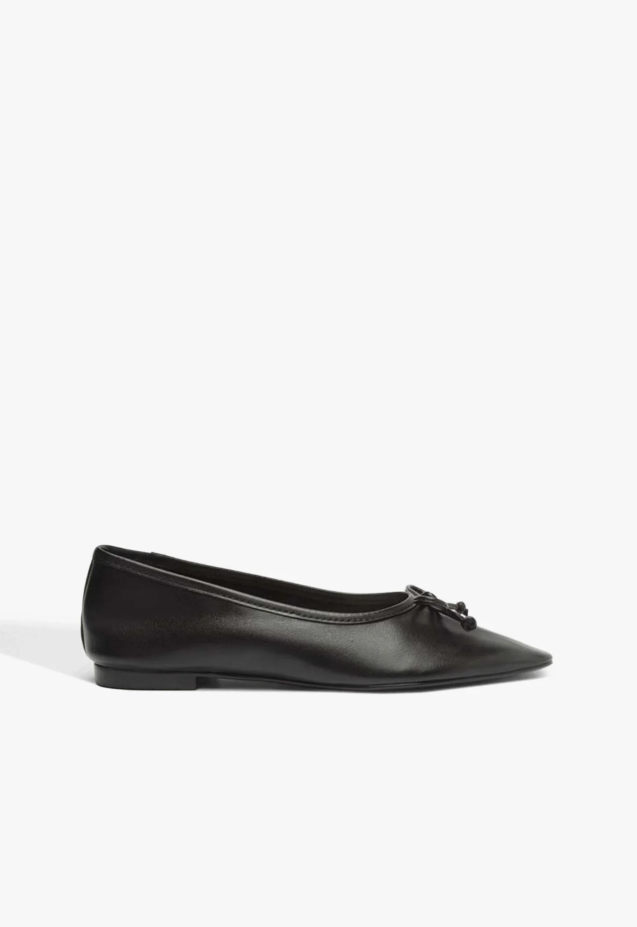 Sapatilha Couro Preto