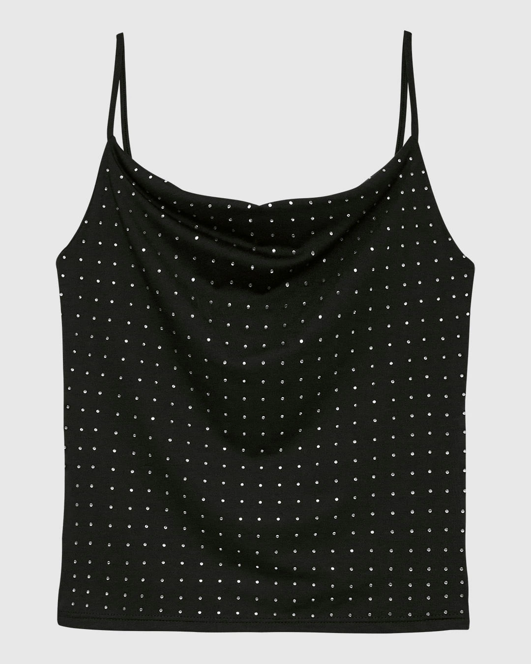 Regata Feminina Slim Aplique Termocolante Strass Malha Conforto Dry - ENFIM