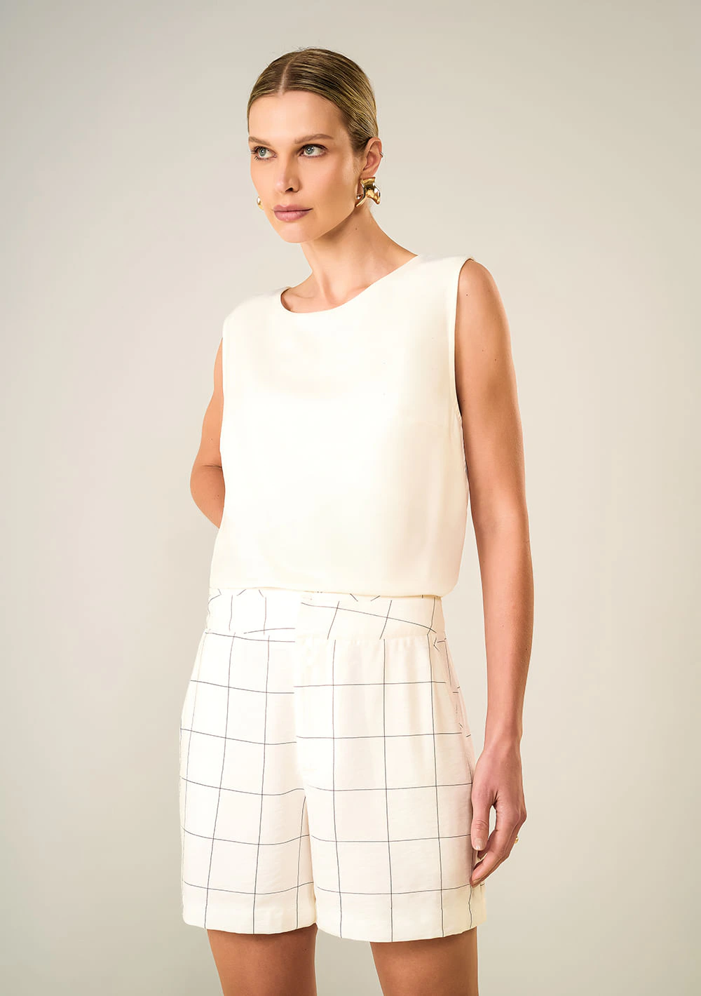 Shorts Maria.Valentina Reto Alta Off White
