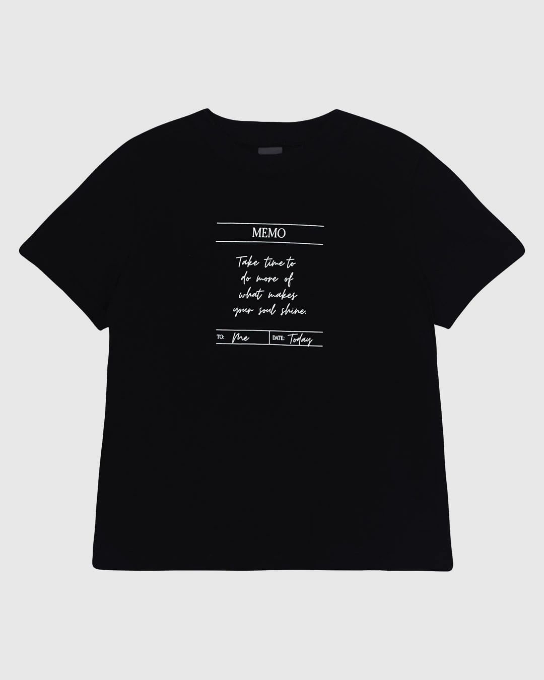 Camiseta Feminina Slim Soul Shine Em Algodão - ENFIM
