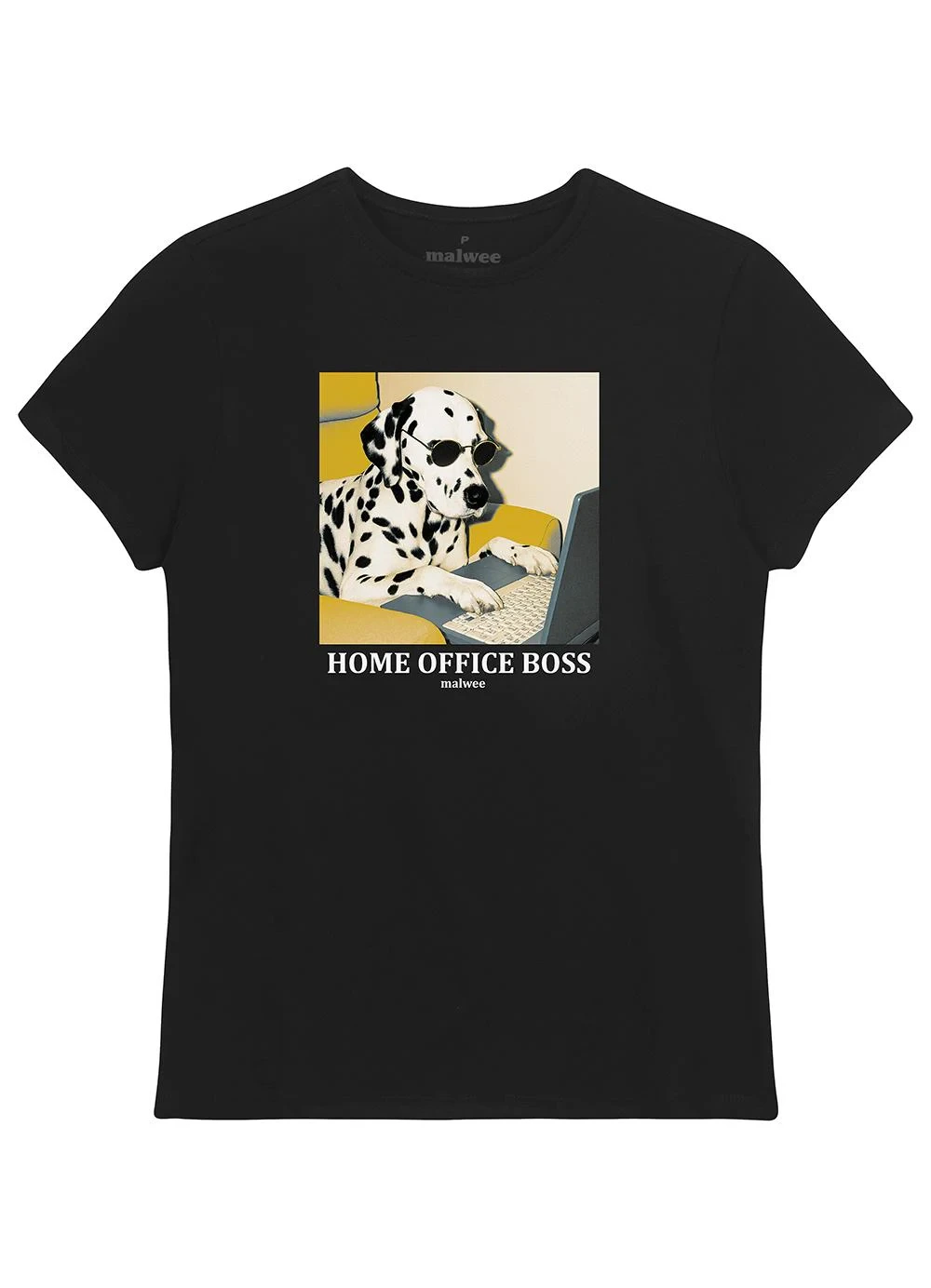 Malwee - Camiseta Home Office Boss Preto