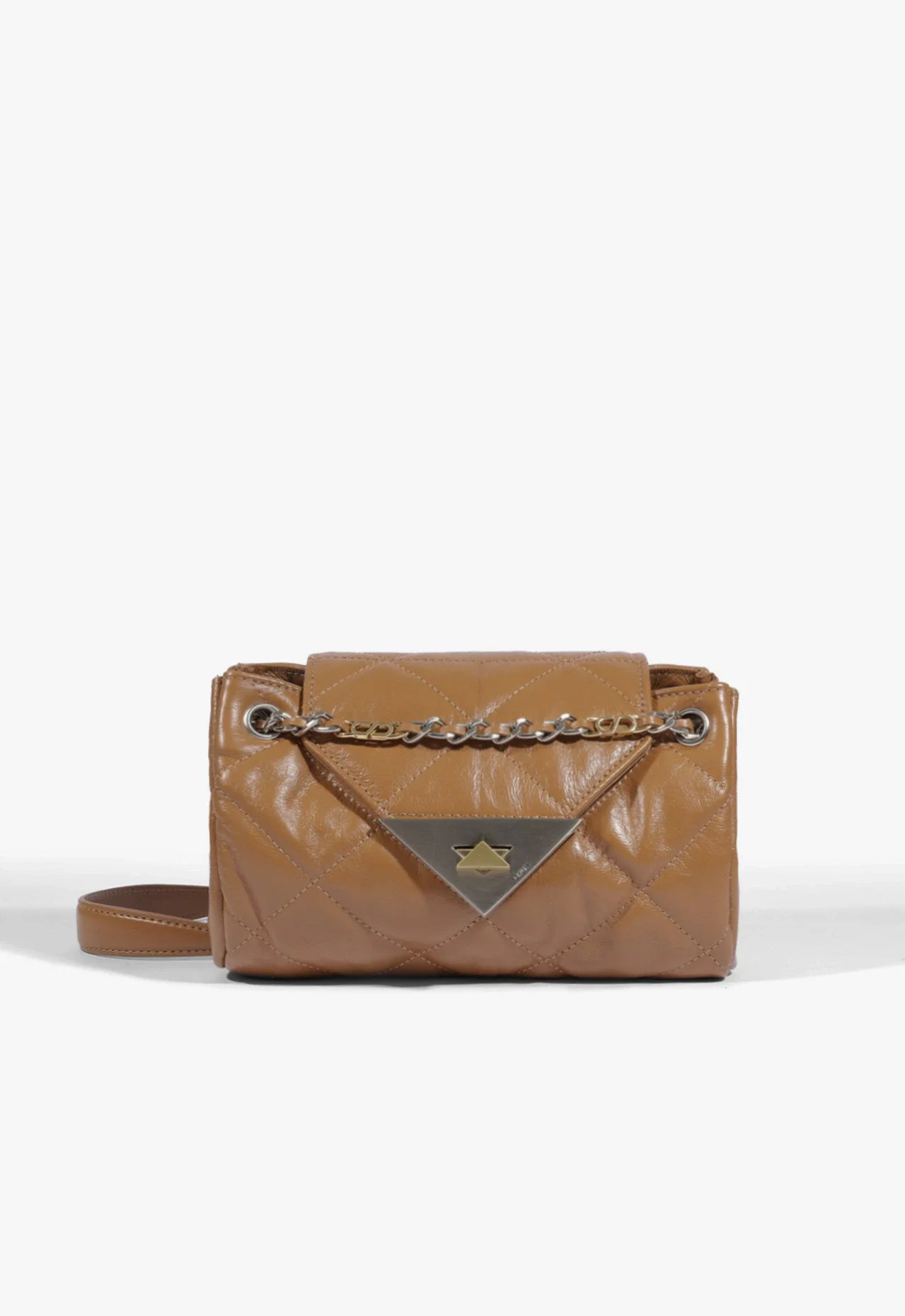Bolsa Média S95 Couro Marrom