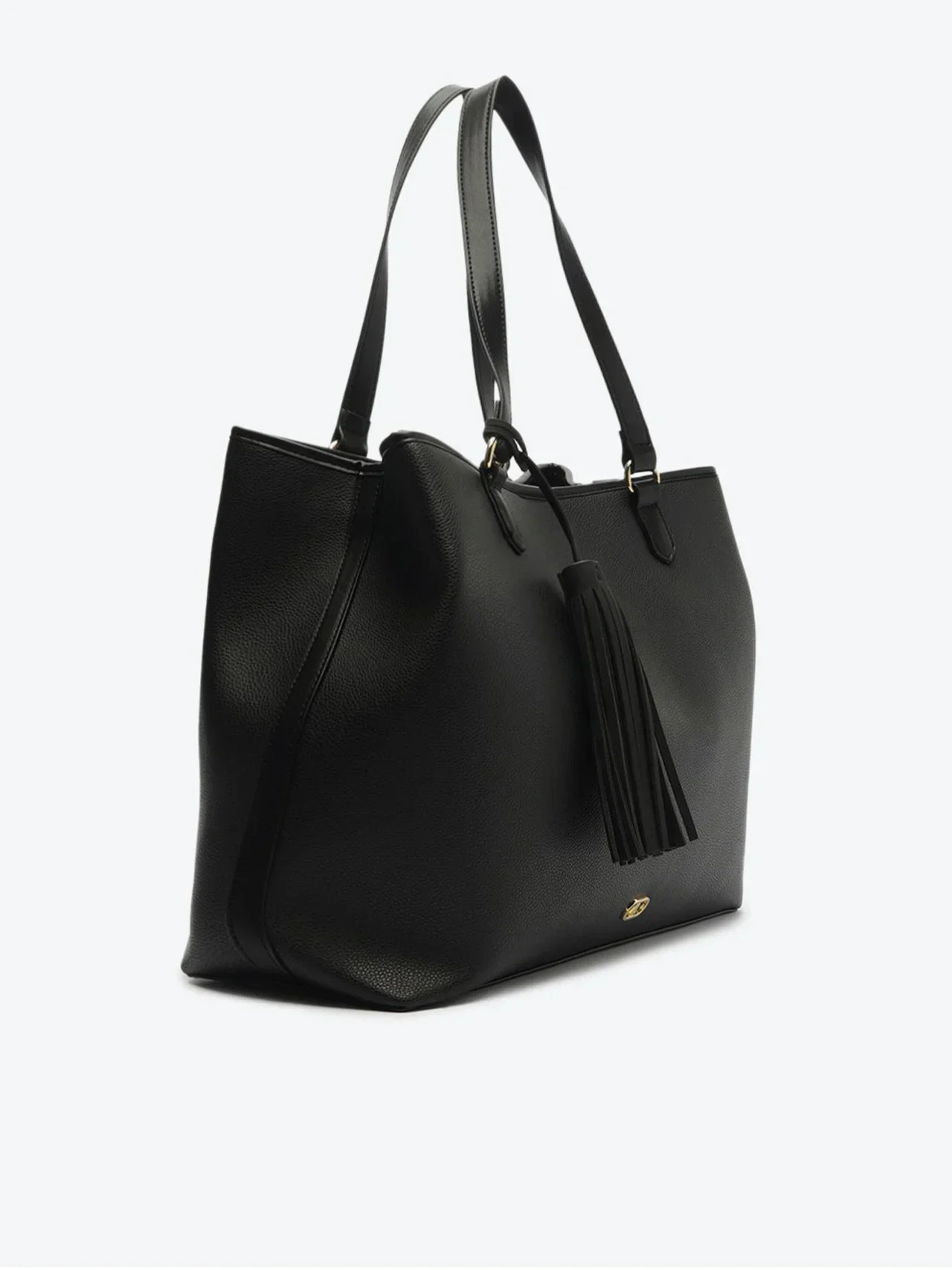 Bolsa Shopping Grande Tassel Preta