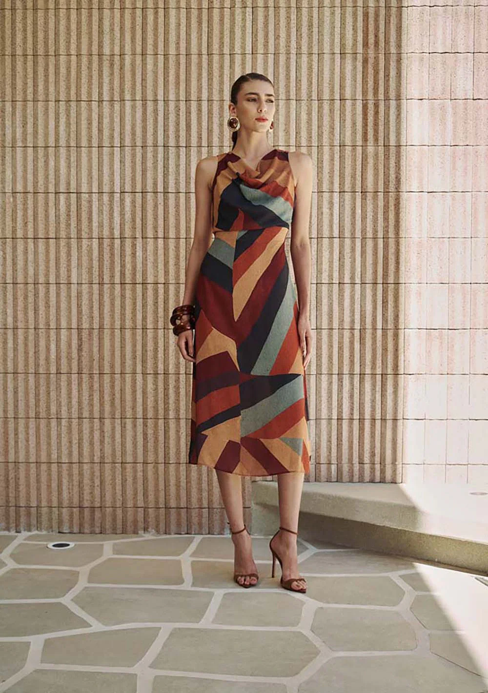 Vestido Midi Velatura Amarelo