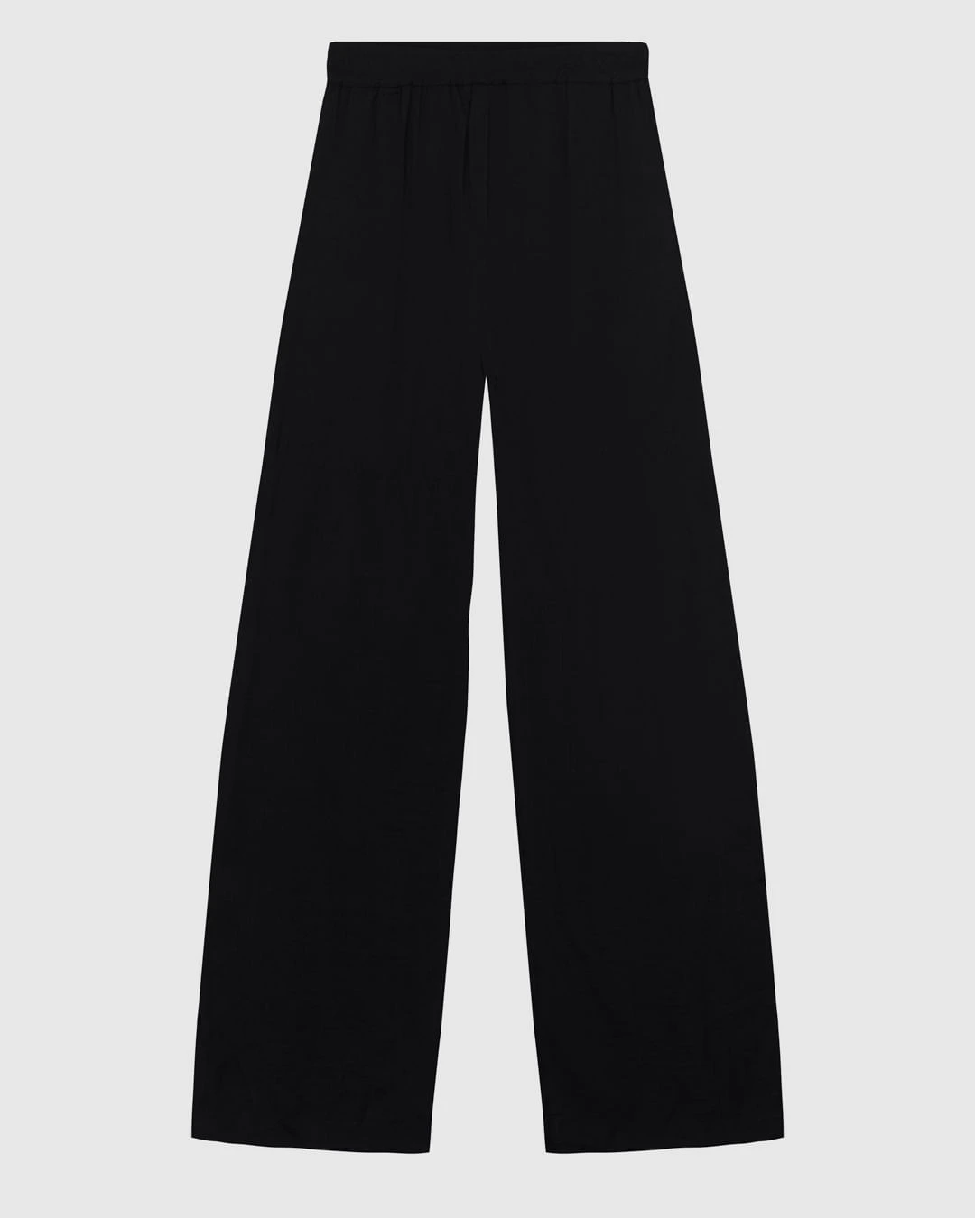 Calça Wide Leg Feminina Bolso Funcional Em Tecido Acetinado - ENFIM