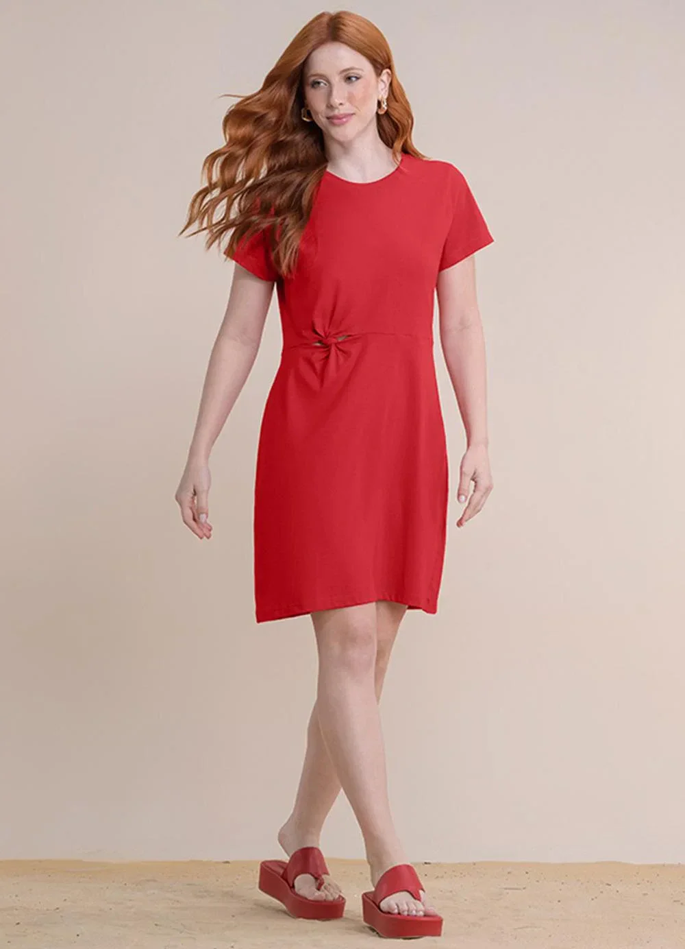 Angel - Vestido Curto Vermelho