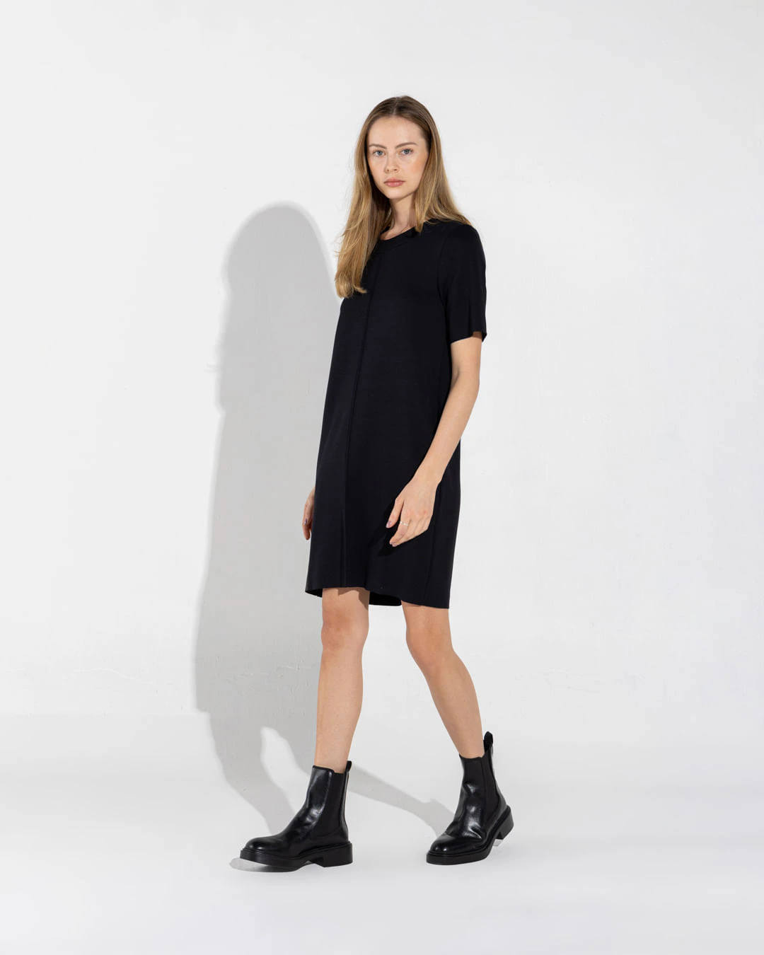 Vestido Dense Viscose T-Shirt