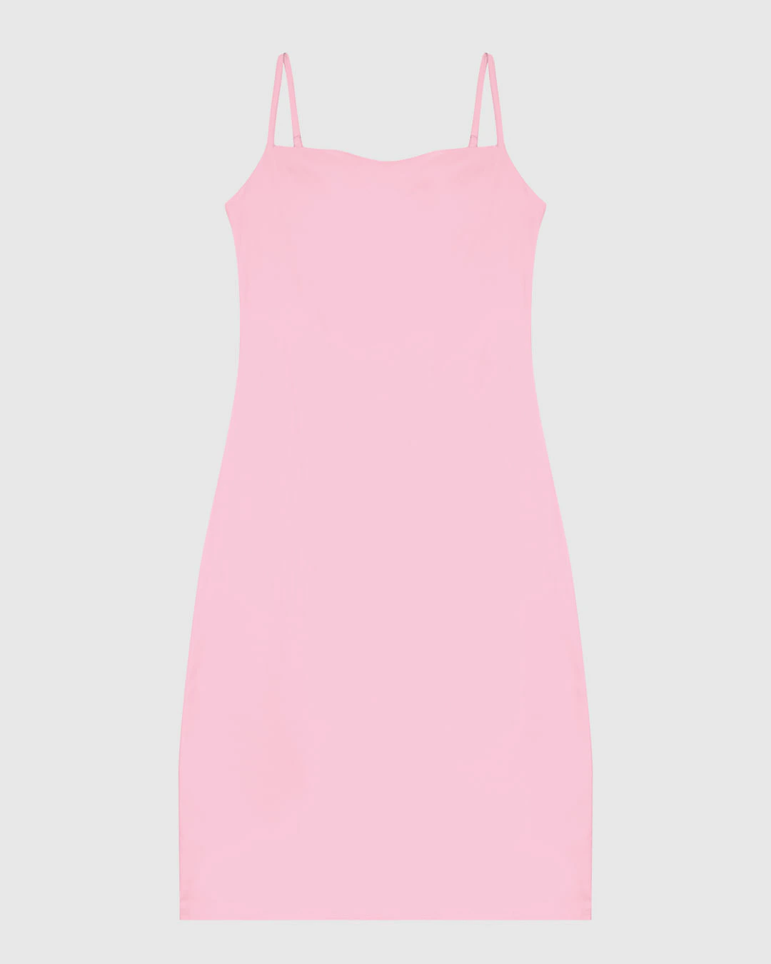 Vestido Midi Feminino Alça Fina Fenda Lateral Em Crepe De Viscose - ENFIM