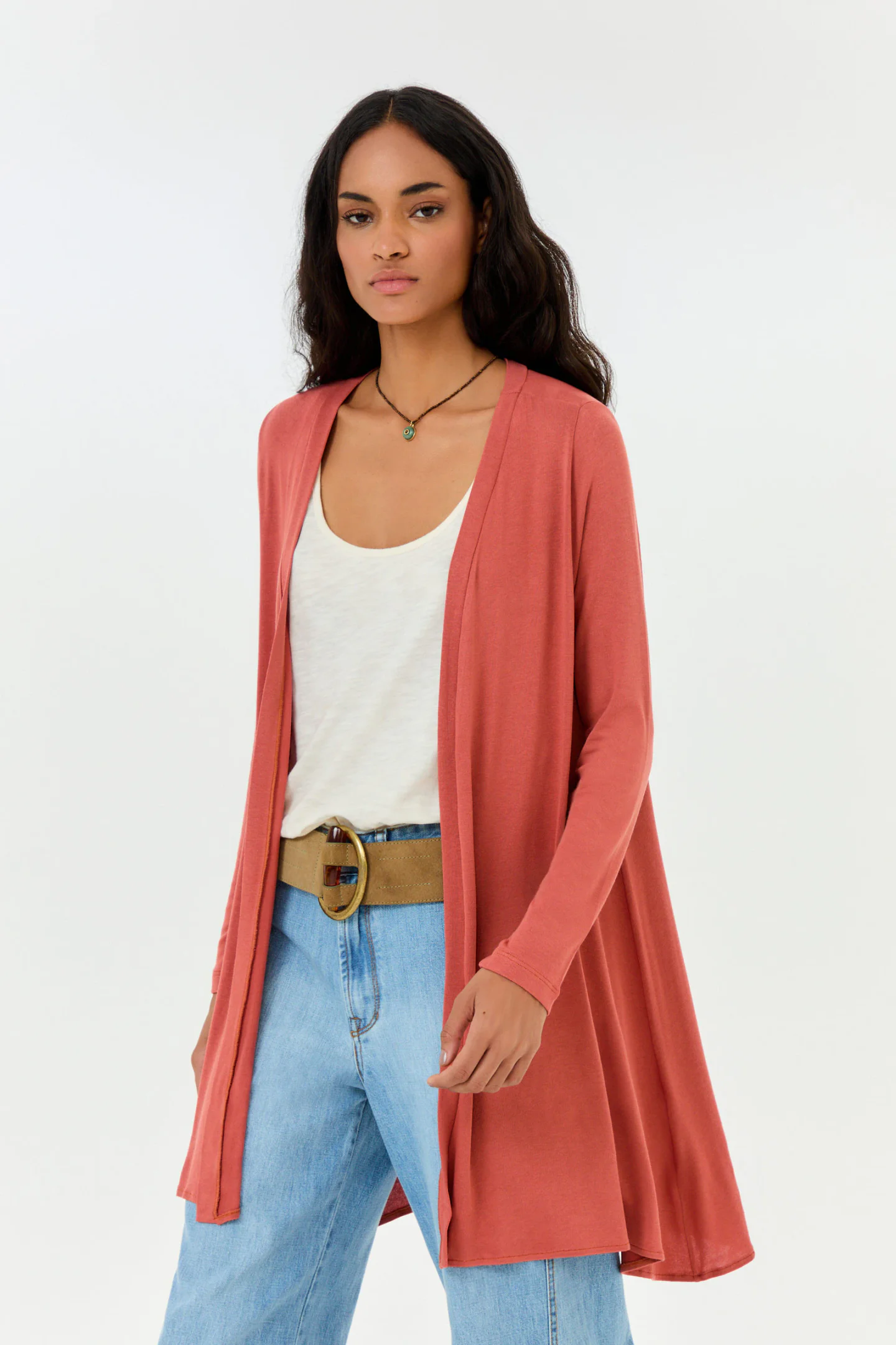 Cardigan Manga Longa