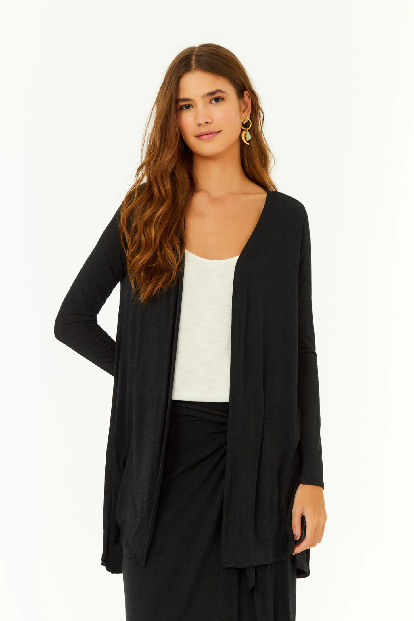 Cardigan Manga Longa
