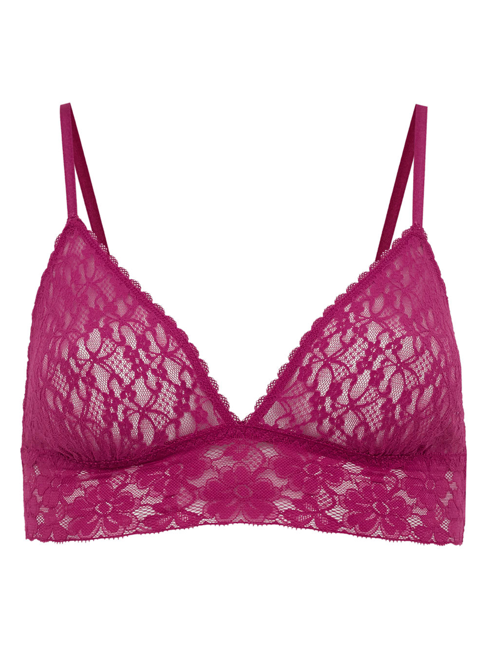 Sutiã Triângulo Renda Sweet Lace Pink Wild Aster