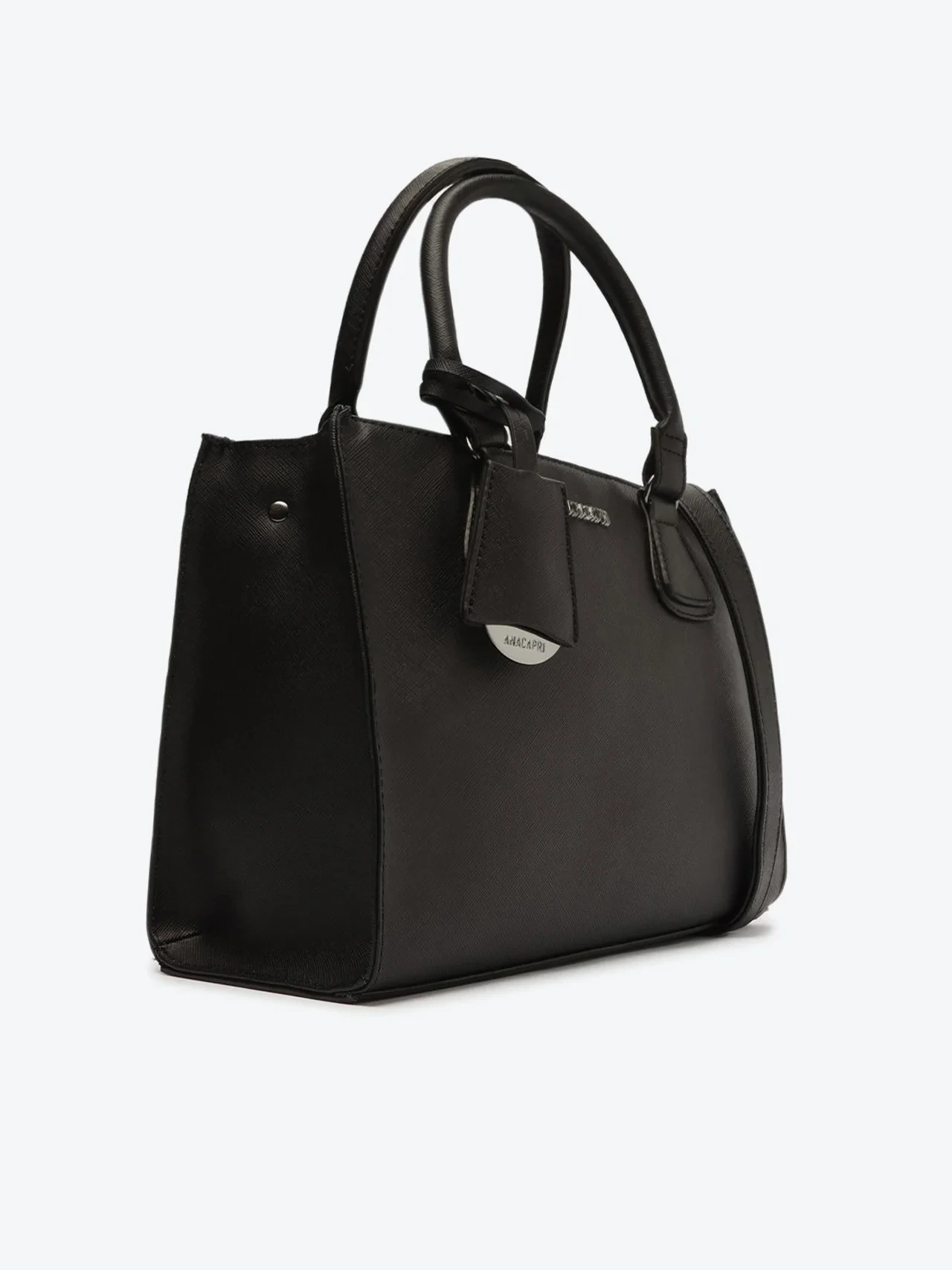 Bolsa Tote Média Mono Clássica Preta