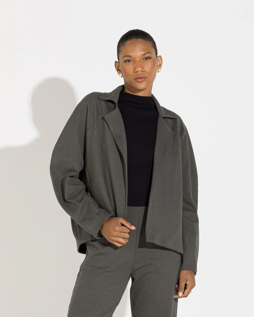 Casaco Dense Algodão Feminino